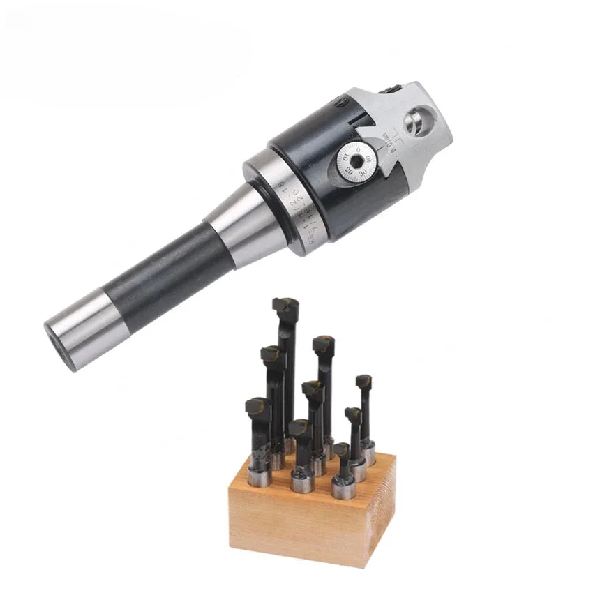 NEW F1 2 inch 50mm F1 Type Boring Head 12mm Lathe Boring Bar Milling Holder For Milling Machine Tools  Hex Wrenche tool