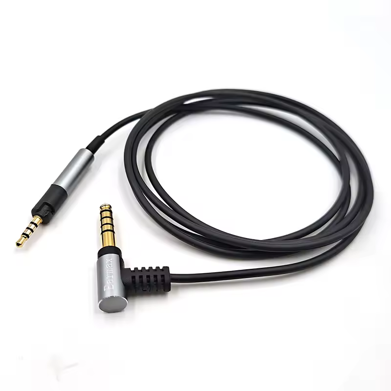 For 4.4mm Balance to 2.5mm Silver Plated Cable Sennheiser HD598 HD598se HD598cs HD599 HD559 HD2.30 HD560s HD400pro Headset