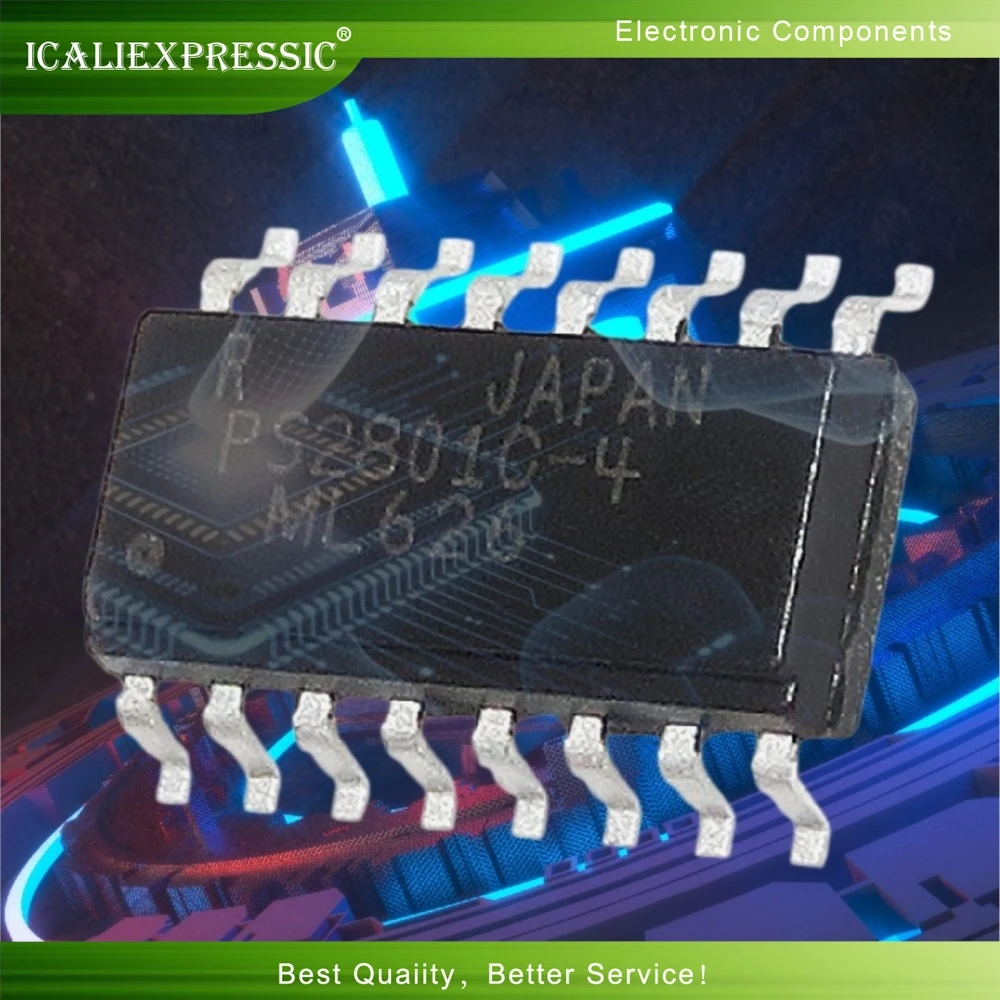 (5-10-20-30-100PCS) PS2801C SOP-16 PS2801C-4