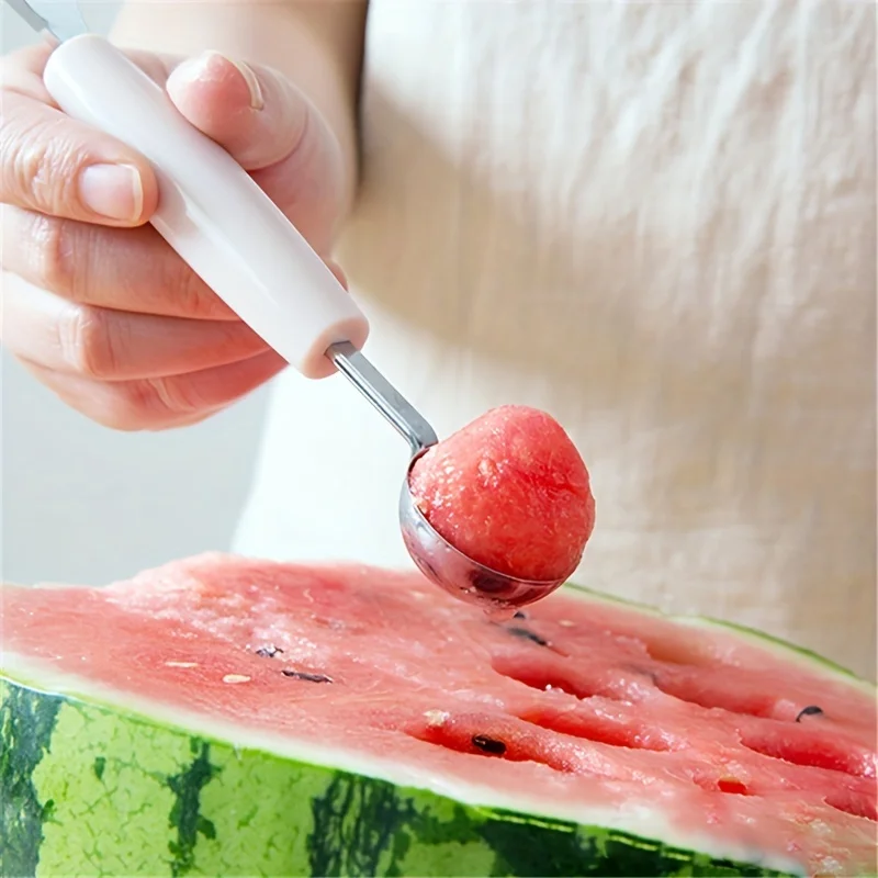 1pc, Creative Melon Baller Scoop, Watermelon Ball Scoop, Watermelon Scoop, Kitchen Stuff, Kitchen Gadgets, Kitchen Supplies
