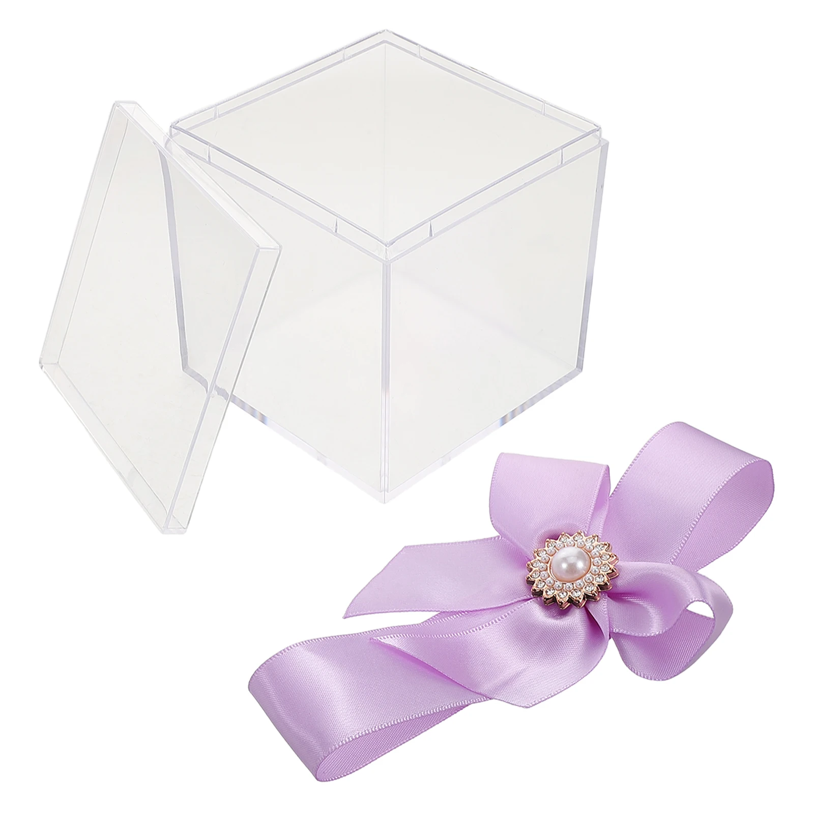 Plastic Candy Box Small Container Jewelry Boxes Mini Storage for Earrings Holder Jewerly Luxury Favor Packaging Sweets