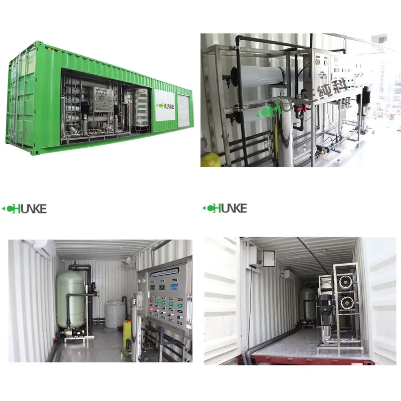 2026 CE Portable Containerized Water Treatment Plant Industrial Water Filter Purification Container Ro Drinking Water