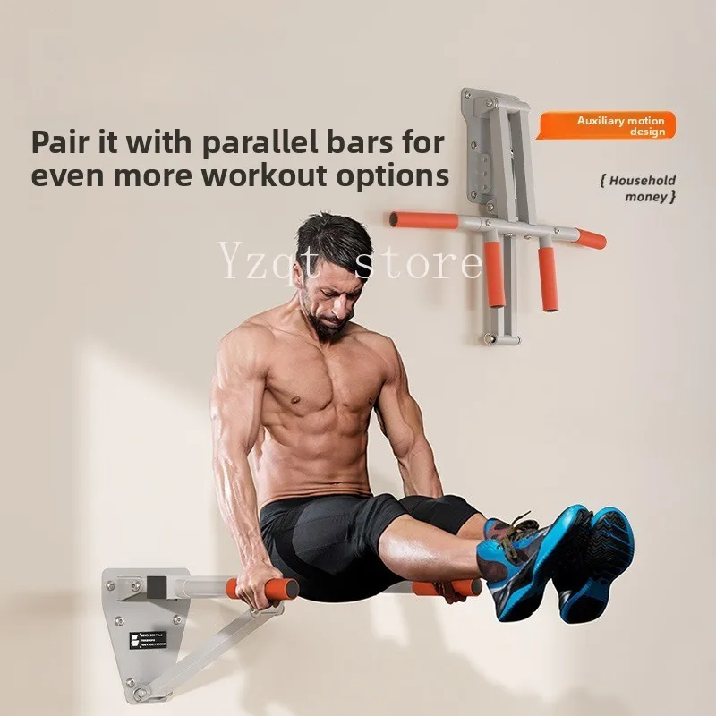 Pull-up equipment Household indoor horizontal bar punching wall fixed wall horizontal bar sandbag rack Fitness equipment