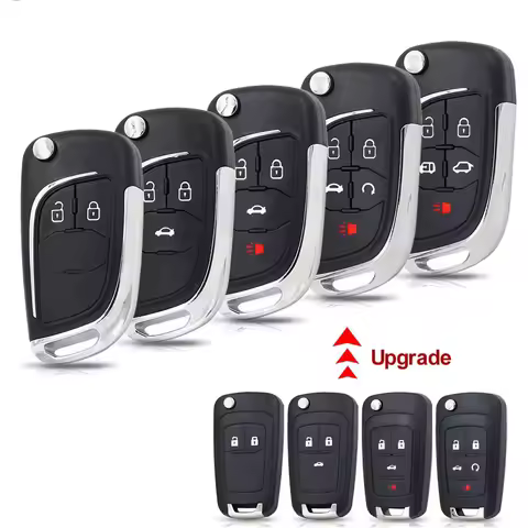 Remote Car Key Shell Case For Chevrolet Cruze Spark Sonic Camaro Malibu Volt For Opel Vauxhall Zafira C Astra J Corsa E