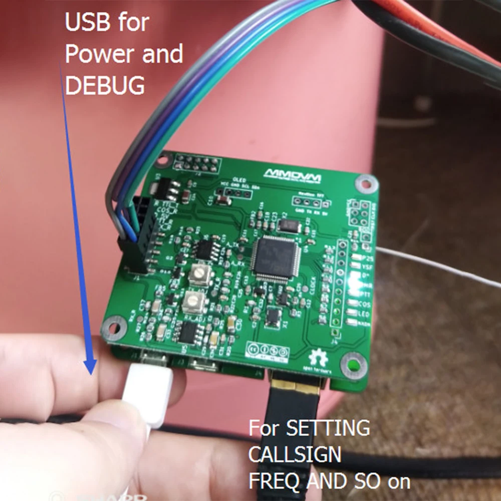 MMDVM Open-Source Multi-Mode Digital Voice Modem Digital Repeater Board For Raspberry Pi