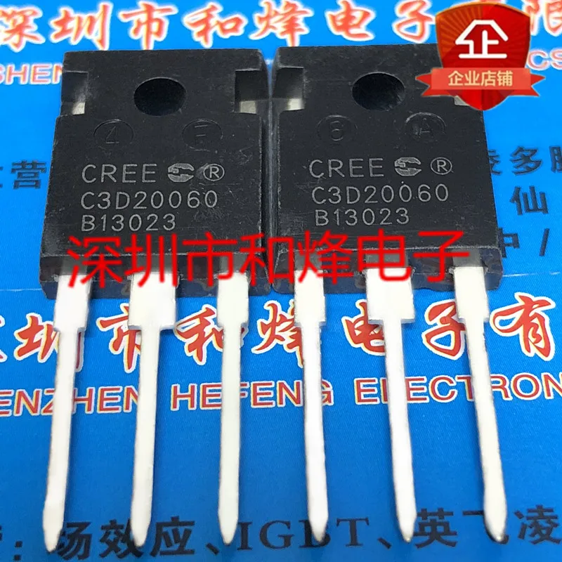 Free shipping    C3D20060D C3D20060  TO-247 600V 20A     20PCS