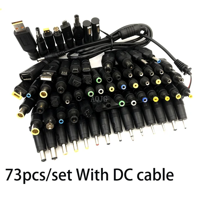 Uniwersalna wtyczka ładowarki AC DC do laptopa HP DELL IBM/notebooka kabel zasilający prądu stałego