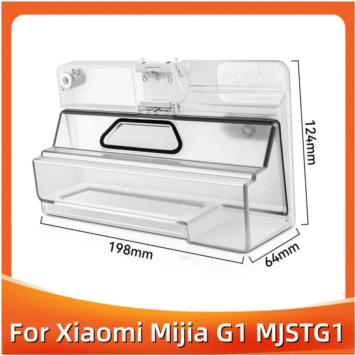 2 In 1 Water Tank Dust Box Parts for Xiaomi Mijia G1 MJSTG1 Mi Robot Vacuum-Mop Essential Vacuum Cleaner Replacement Accessories