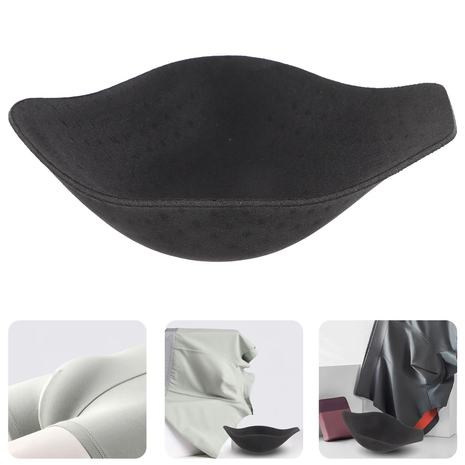 Underpinning Sponge Padded Convex Cups Shape Bulge Enhancing Man Mats