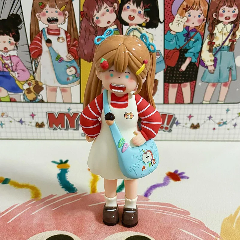 在庫あり 100% SUKI マイフレンズシリーズ フィギュア ブラインドボックス ミステリーボックス オーナメント フィギュア 女の子向け人形 ホームデコレーション デスクトップモデル おもちゃ