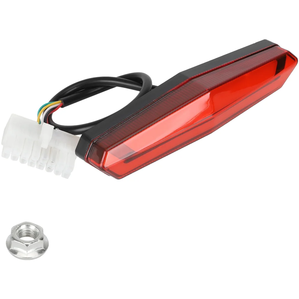 

Electric Scooter Rear Tail Light For Kukirin G4 ABS Red Light Bright Red Tail Light Replacement Scooter Accessories