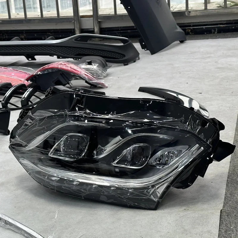 Brand New Sporty-Look per W166 GL GLS63 Conversione ABS Body Kit Diffusore posteriore Labbro Paraurti anteriore