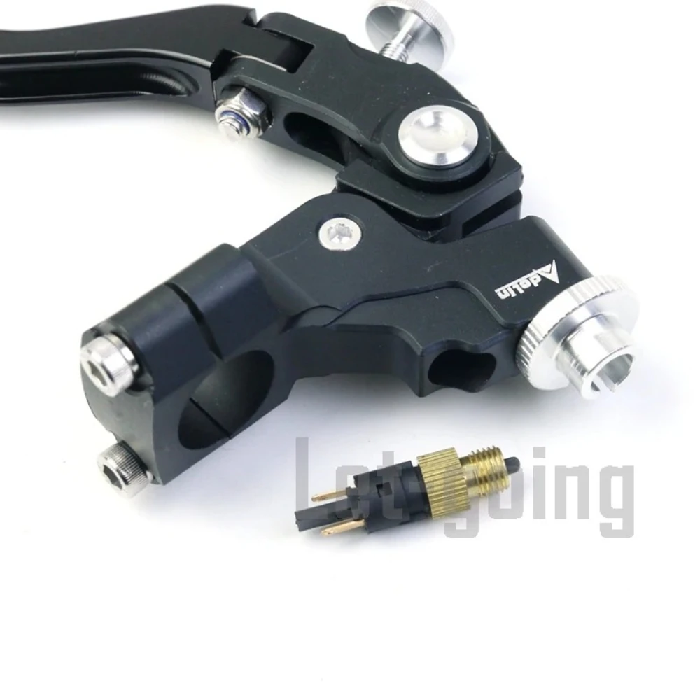 Adelin Motorcycle Left Cable Line Clutch Lever 22mm 7/8\