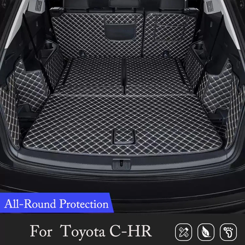 For Toyota C-HR CHR C HR 2018 2019 2020 2021 2022 Boot Tray Cargo Liner Rear Trunk Floor Mat Carpet Cargo Tray Car Accessories