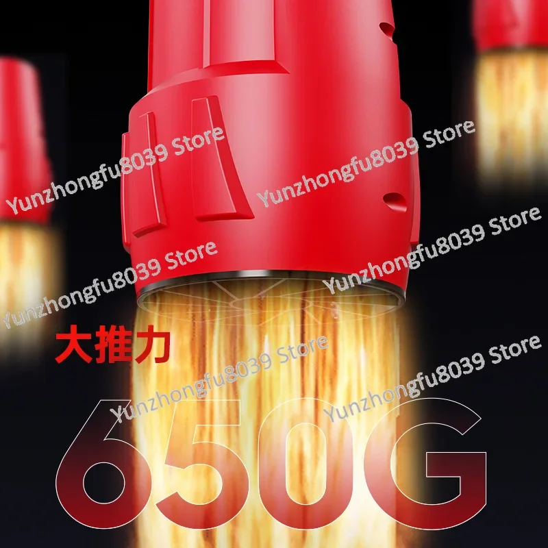 Turbine ducted fan, violent car wash, blowing water and dust removal, industrial lithium battery blower, powerful hair