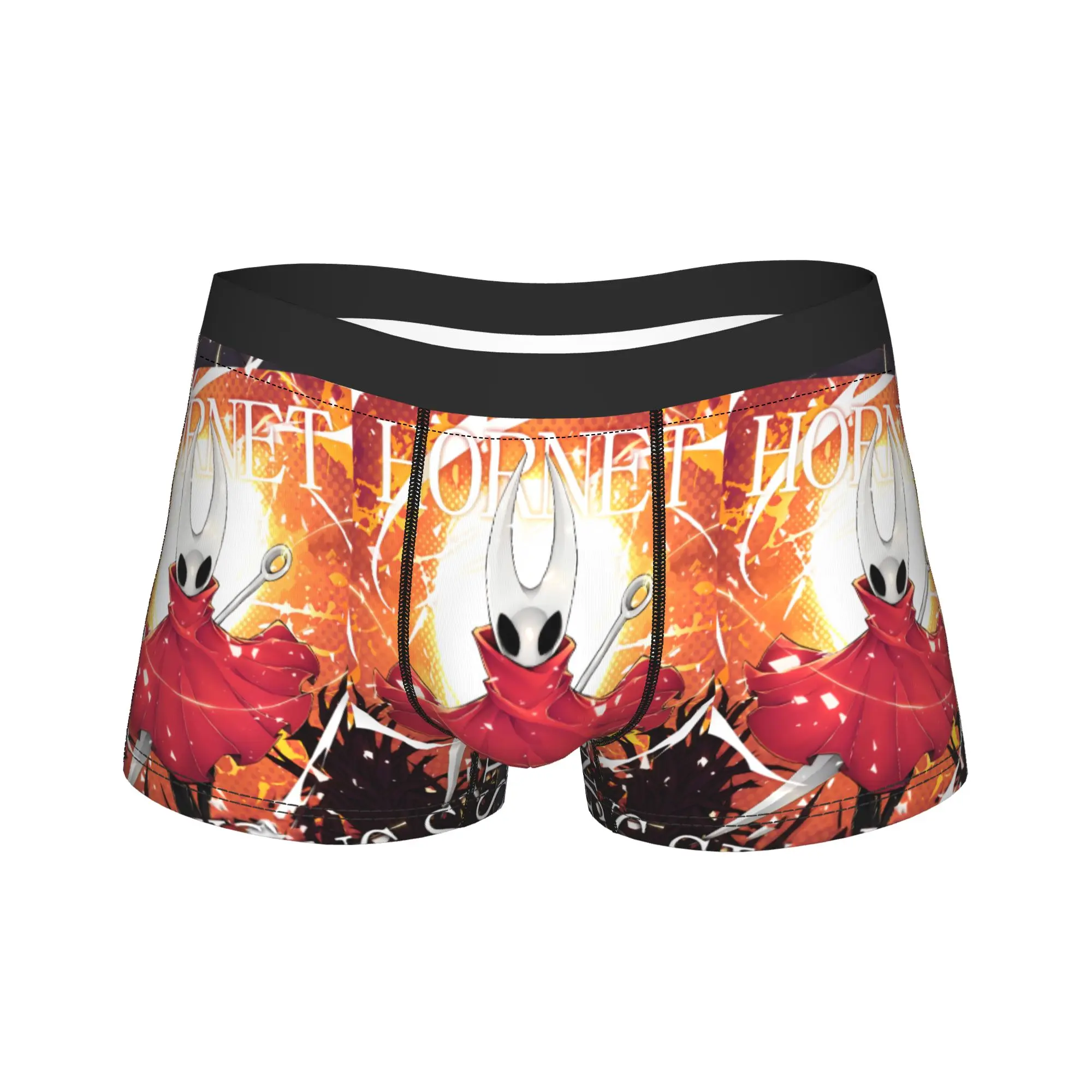 

Нижнее белье Hollow Knight, сексуальные мягкие трусики, шорты с принтом, трусы для мужчин, 3D чехол, шорты-боксеры больших размеров