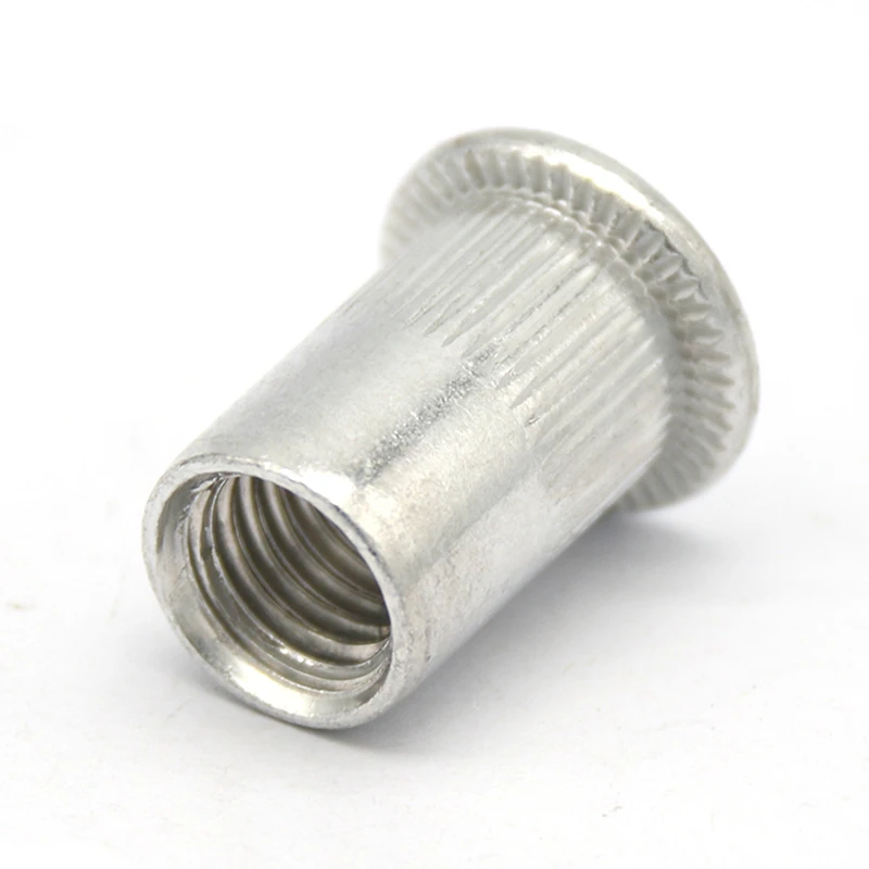 Aluminum rivet nut M3 M4 M5 M6 M8 flat head aluminum Rivet Nut Rivnut Inserts Nut