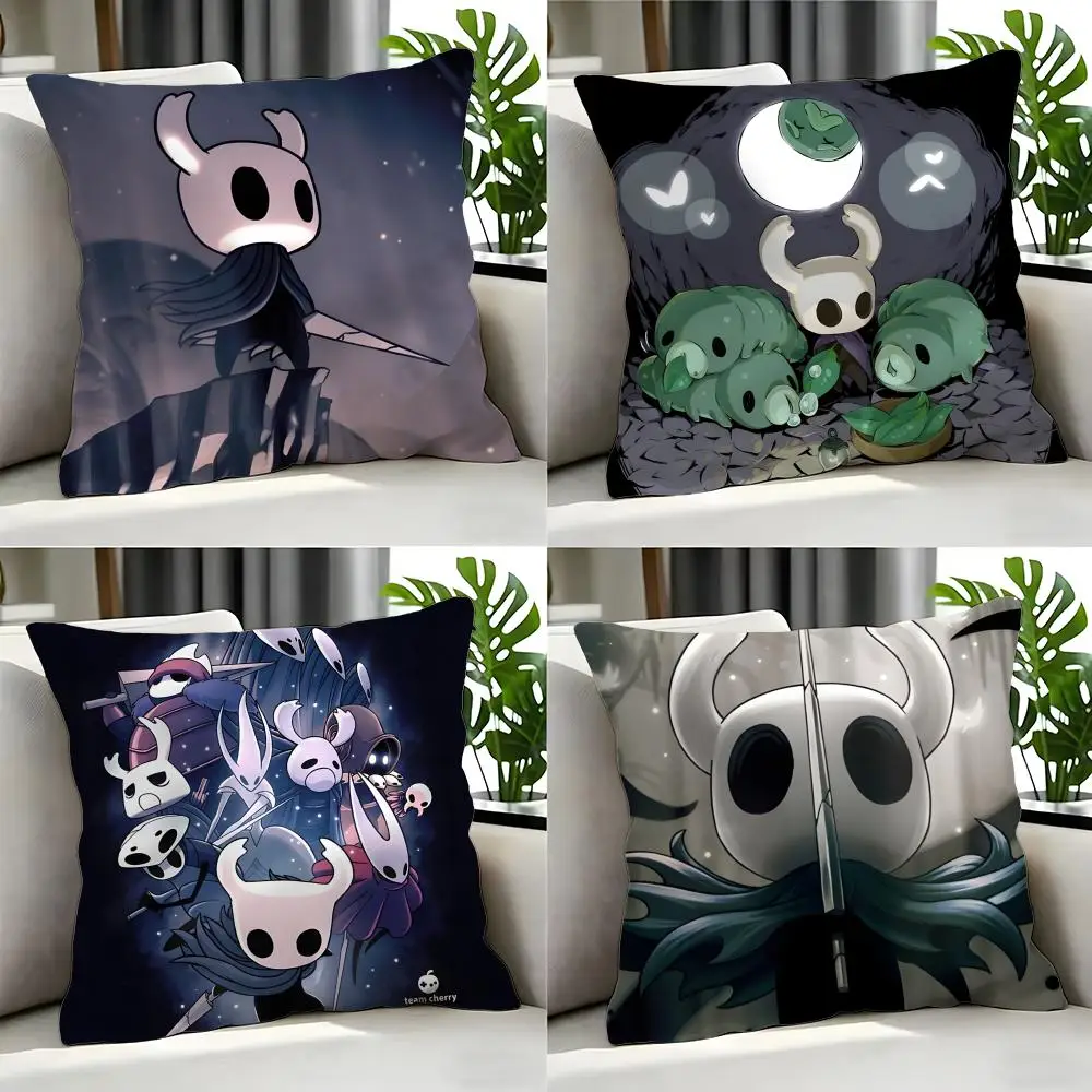 game Hollow Knight Cushion Cover Cushion Cover Set 4Pcs 50x50 45x45 40x40 Pillowcase Decorative Sofa Home Decor