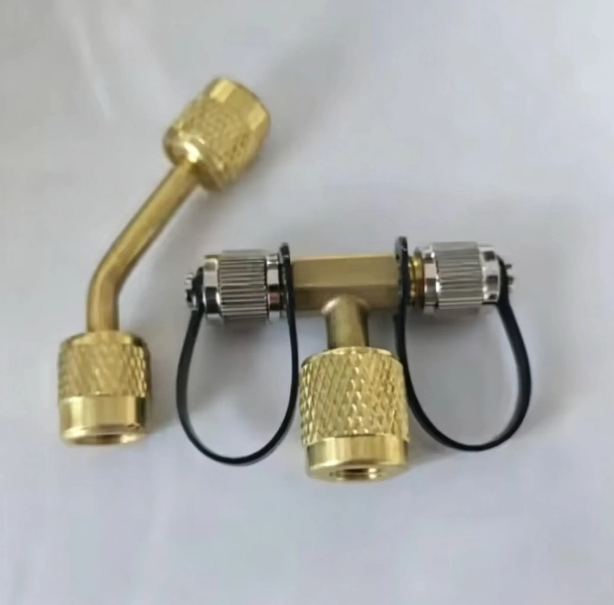 Mini Vacuum Gauge Micron Digital Micron Gauge Refrigeration Vacuum Tester Accurate Measurement for Refrigeration Maintenance