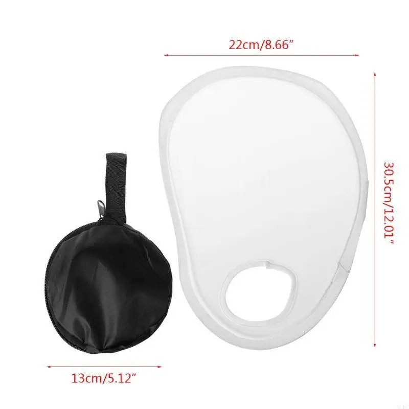 

M2EC SoftboxFoldable Portable Easy Install White Photography Flash Lens Diffuser Reflector for Camera Lens Accessories