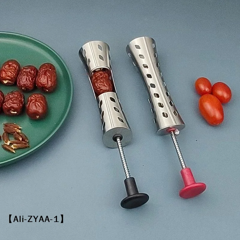 【A】Jujube Corer Reused Convenient Anti-slip Cozy Grip Denucleator For Home Baking Healthy Snack Making Tool