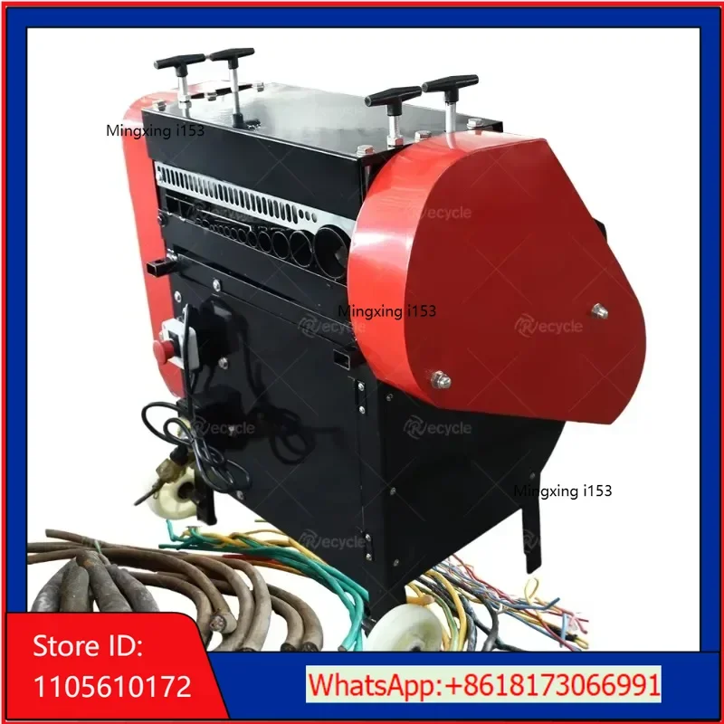 High quality automatic waste cable stripping machine, waste copper wire stripping machine