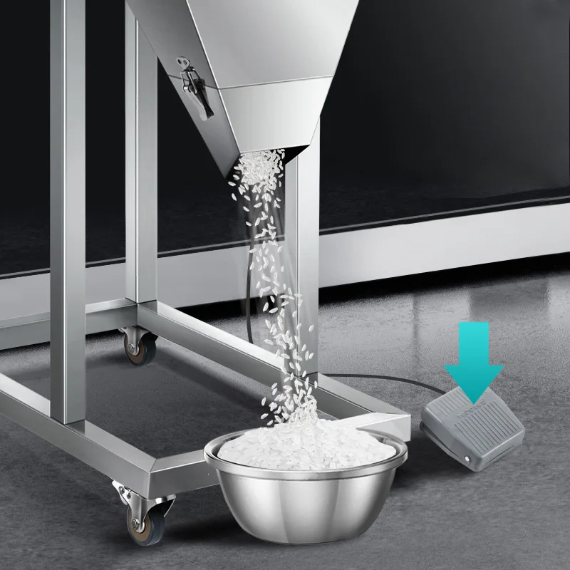 10-3000G Powder Granule Particles Filling Weighing Pack Machine For Nut Specis Coffe Bean Sugar Candy Hardware Pet Food