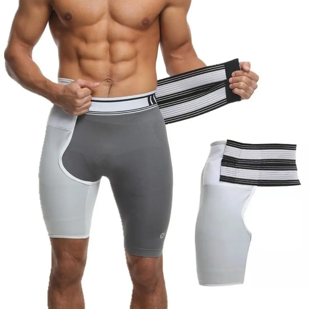 

Эластичная спортивная защита для ног, дышащая обертка, дизайн, обертка для бедра, поддержка ягодиц, компрессионное средство для упражнений на бедро