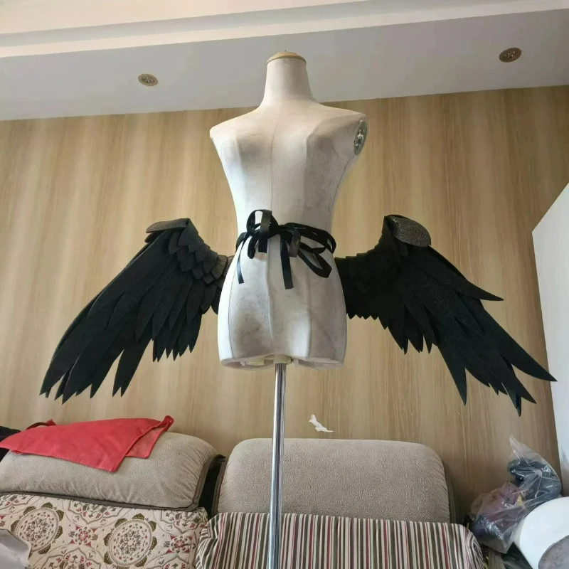 ailes-noires-d'ange-diable-pour-cosplay-costume-femme-homme-ailes-pliables-noires-loli-accessoire-de-fete-d'halloween-et-de-carnaval