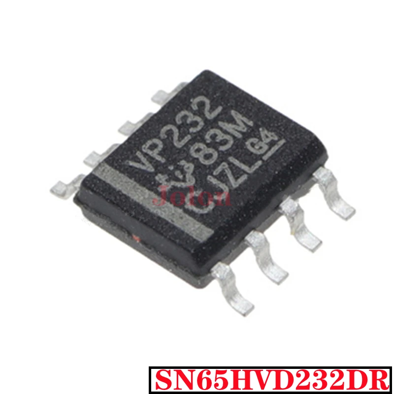 New original SN65HVD232DR silkscreen VP232 package SOP-8 transceiver chip interface I