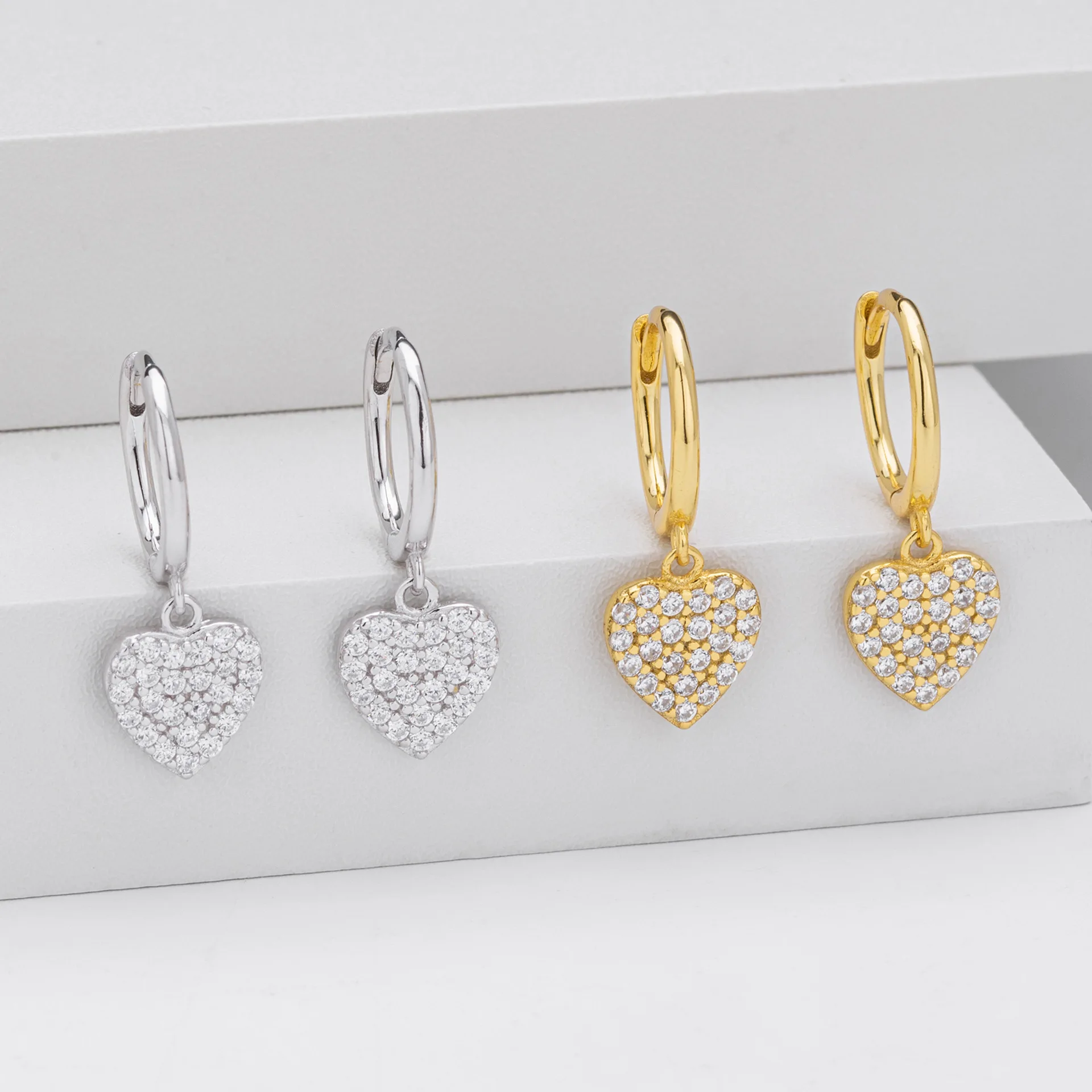 Withered Jewelry Earrings Women's Earrings Ear Cuffs S925 Sterling Silver Earrings