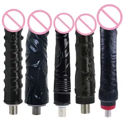 Rough Beast 3XLR Attachements For Sex Machine Women and Men Love Machines Sex Toys Adult Product 3Prong Big Dildos Masturbation