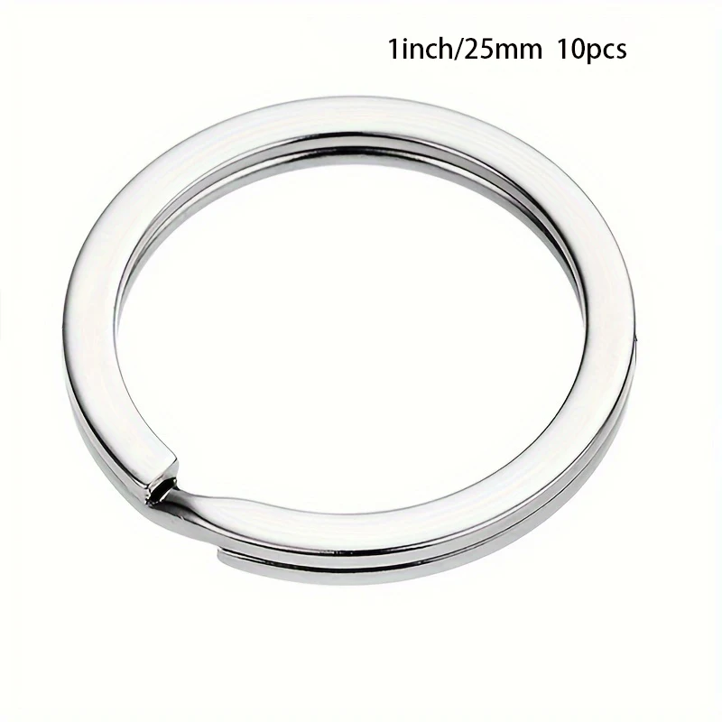 10/20/40 stuks split sleutelhangers sleutelhangers, sleutelhangers bulk, platte sleutelhanger ring split sleutelhanger voor thuis autosleutels tas hangende meubi