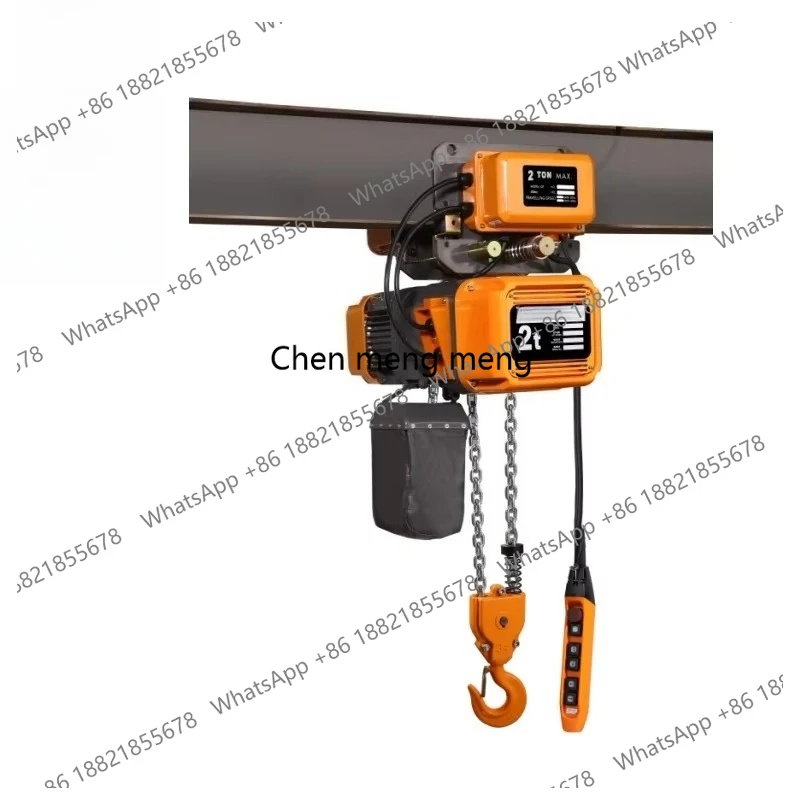 A55 1ton 2 Ton 3 Ton 5 Ton M5 Manufacture Overhead Lifting Construction Electric Chain Hoists