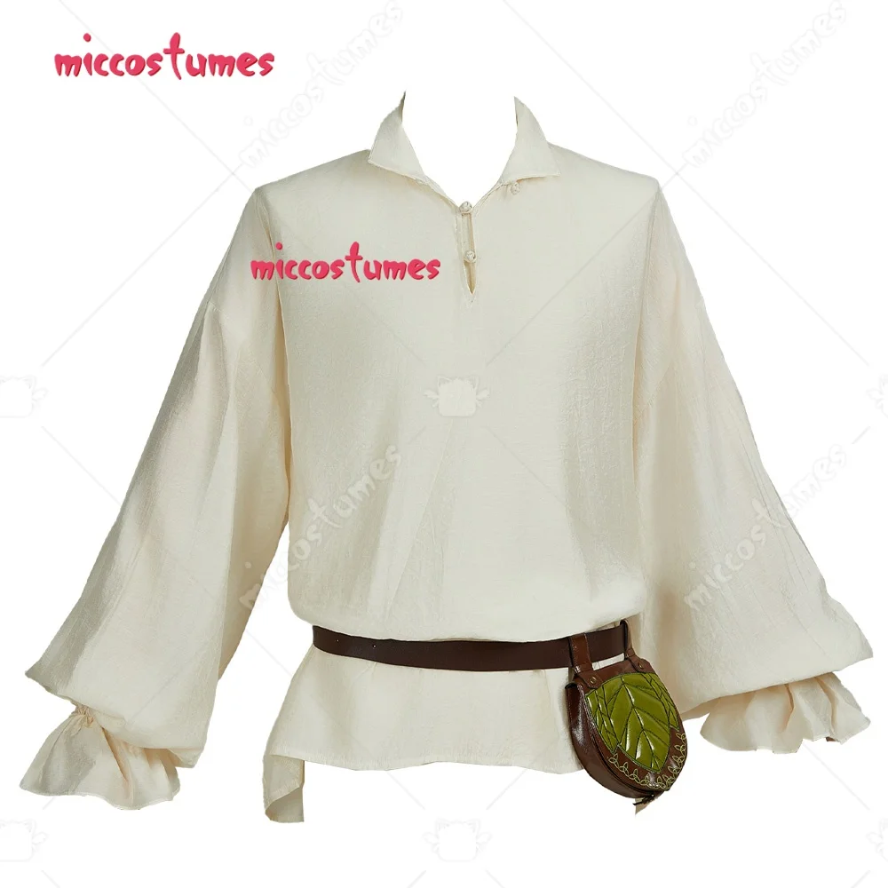 

Miccostumes Unisex Pirate Shirt Vampire Renaissance Shirts Victorian Viking Medieval Costume Retro Shirt Cosplay Costume