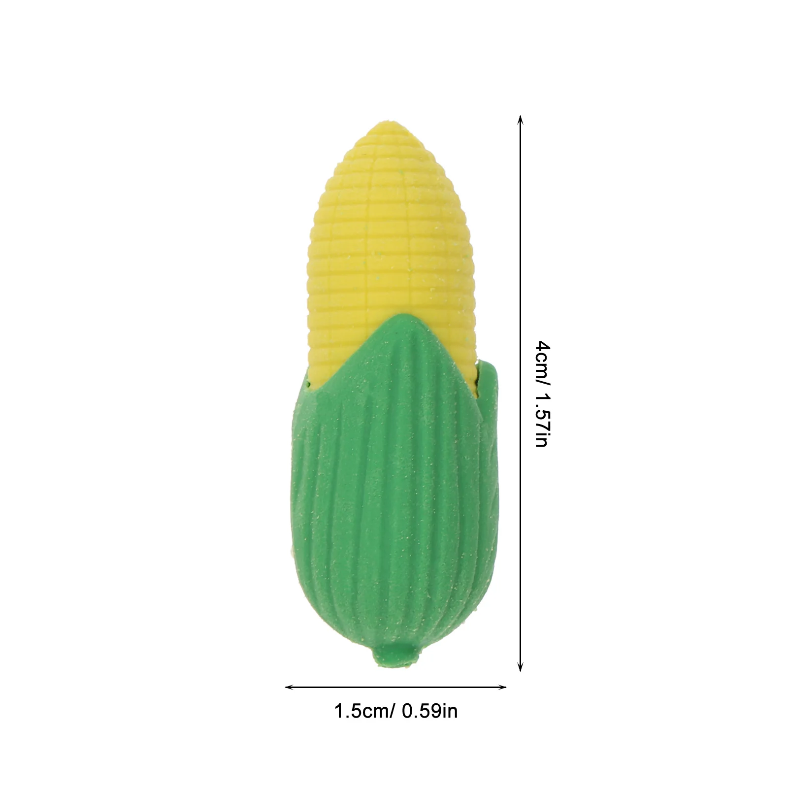 100 stücke Mais Radiergummi Tpr Material Nette Mini Radiergummis Multifunktions Bleistift Radiergummi Tragbare Zarte Mini Für Kinder Studenten Groß