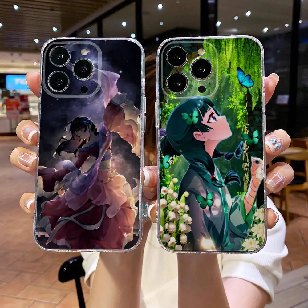 

A-Apothecary Diaries MaoMao Phone Case For iPhone 17 16e 16 15 14 13 12 11mini Pro Max X XR XSMAX 8 7 Air Plus Soft Cover