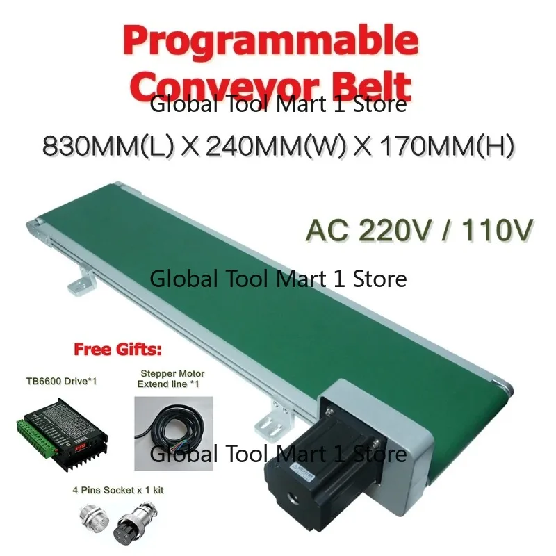 LY Desktop Programmable Numerical Control Stainless Steel Aluminum Alloy Conveyor Belt  For Fiber Laser Marking Machine
