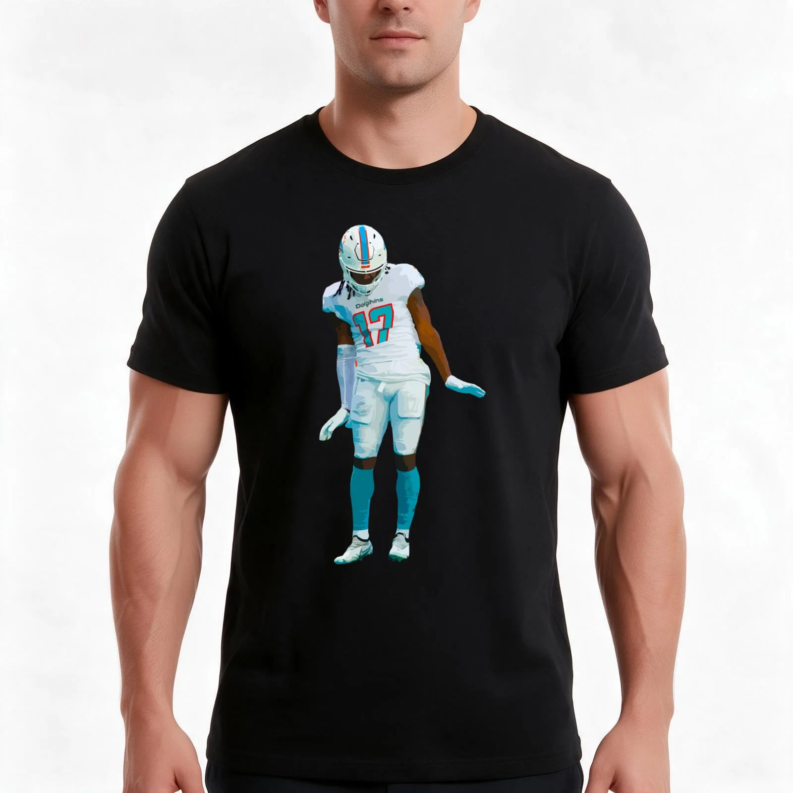 Jaylen Waddle - Limited Edition Perfect Gift T-Shirt, Summer Casual Cotton Tee, Oversized Streetwear Tops, Vintage Graphic Print