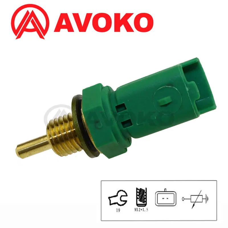 

M12x1,5 Engine Coolant Temperature Sensor 77363457 For Alfa Romeo 147 159 1.9 JTDM 16V GT MiTo Giulietta 55188058 46554621