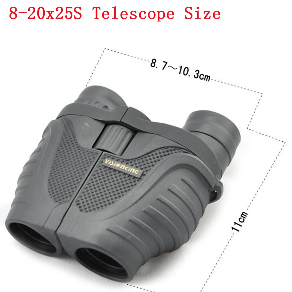 Visionking 8-20x25 Porro Design High Power Binoculars Outdoor Camping Hunting Travelling Binoculars Telescopes Gift Good Quality