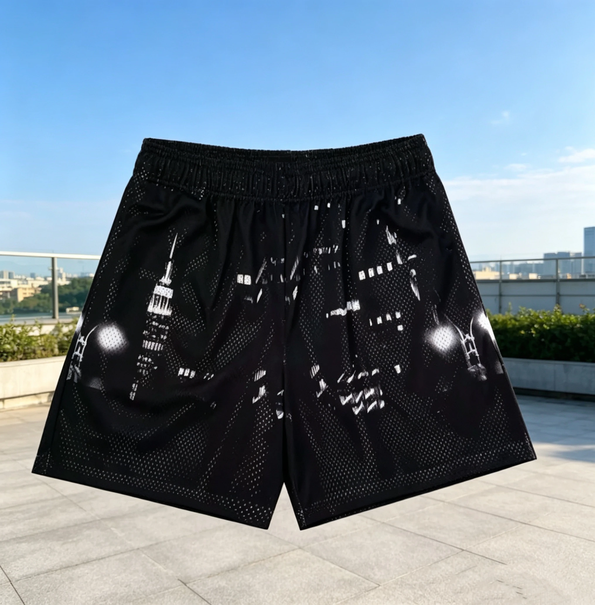 

NEW Summer Sports Shorts Men Fitness Sweatpants bodybuilding Short Pants Mens Gym Quick Dry brand Jogging mesh men Shorts