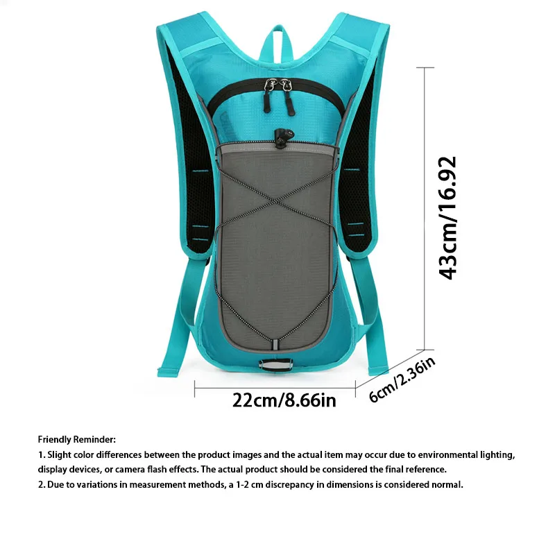 New Large-capacity Men's Cycling Bag, Outdoor Cycling Hydration Backpack, Multifunctional Sports Backpack, Rucksack
