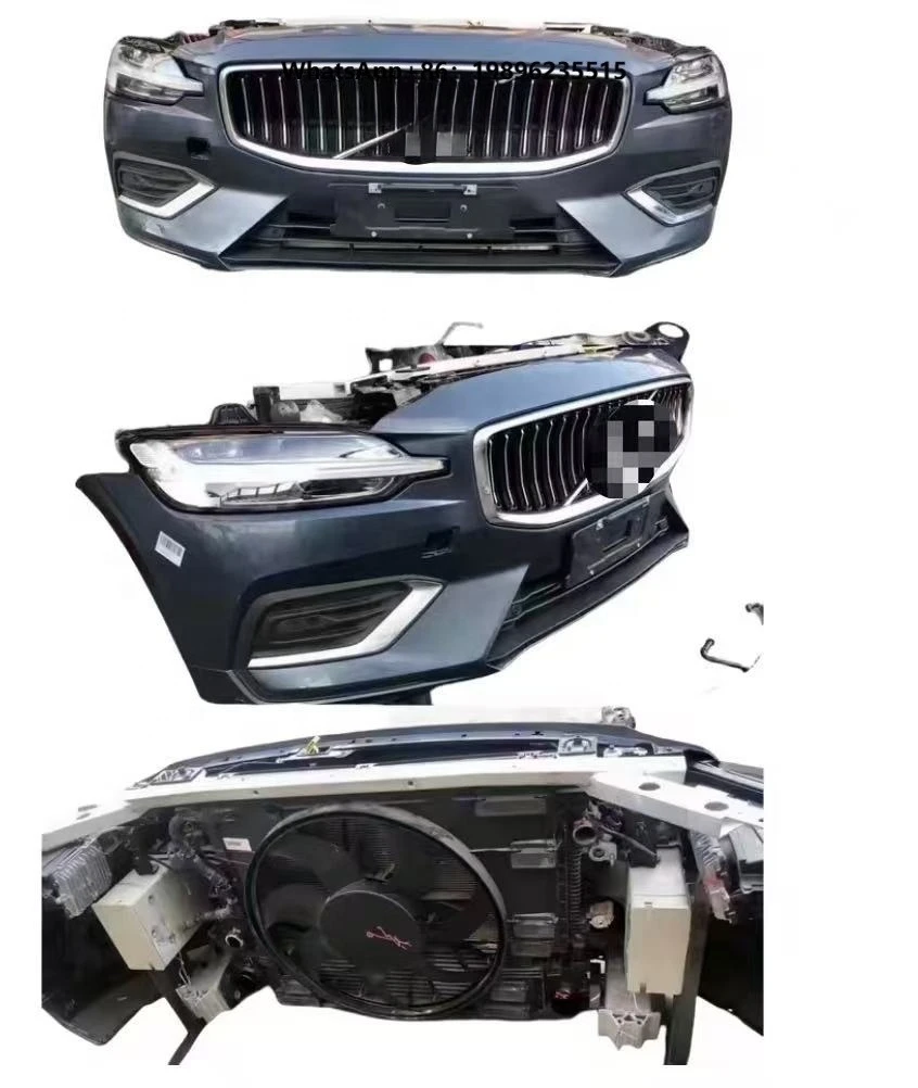 High Quality Used forS60 Front Bar Assembly Body Kit Grille Radiator   Hood Parts Made of Durable Plastic