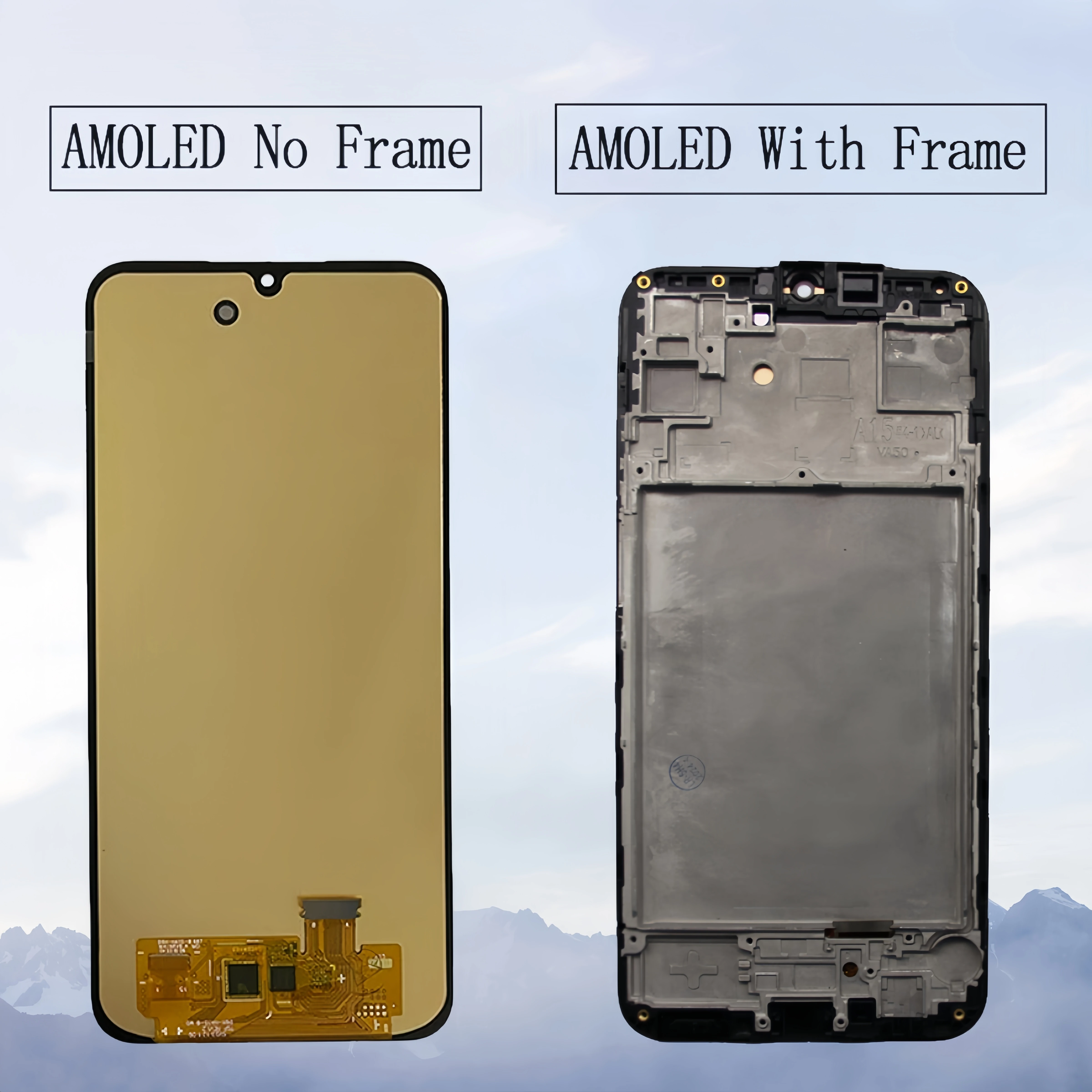 LCD Display Touch Screen Digitizer Assembly Replacement,for Samsung Galaxy A15 5G, A156,SM-A156B,A155F,A156M,A155F/DSN,A156P