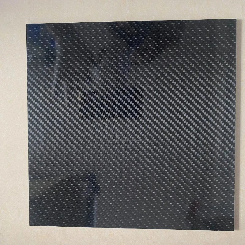 200x400mm 3K Pure Carbon Fiber Board Sheet High Hardness Composite Material Laminate Carbon Plate Glossy Matt Thickness 0.5-5mm