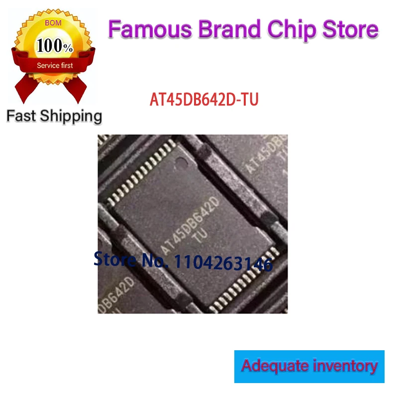 New original AT45DB642D-TU AT45DB642D TSOP28 10~50Pcs