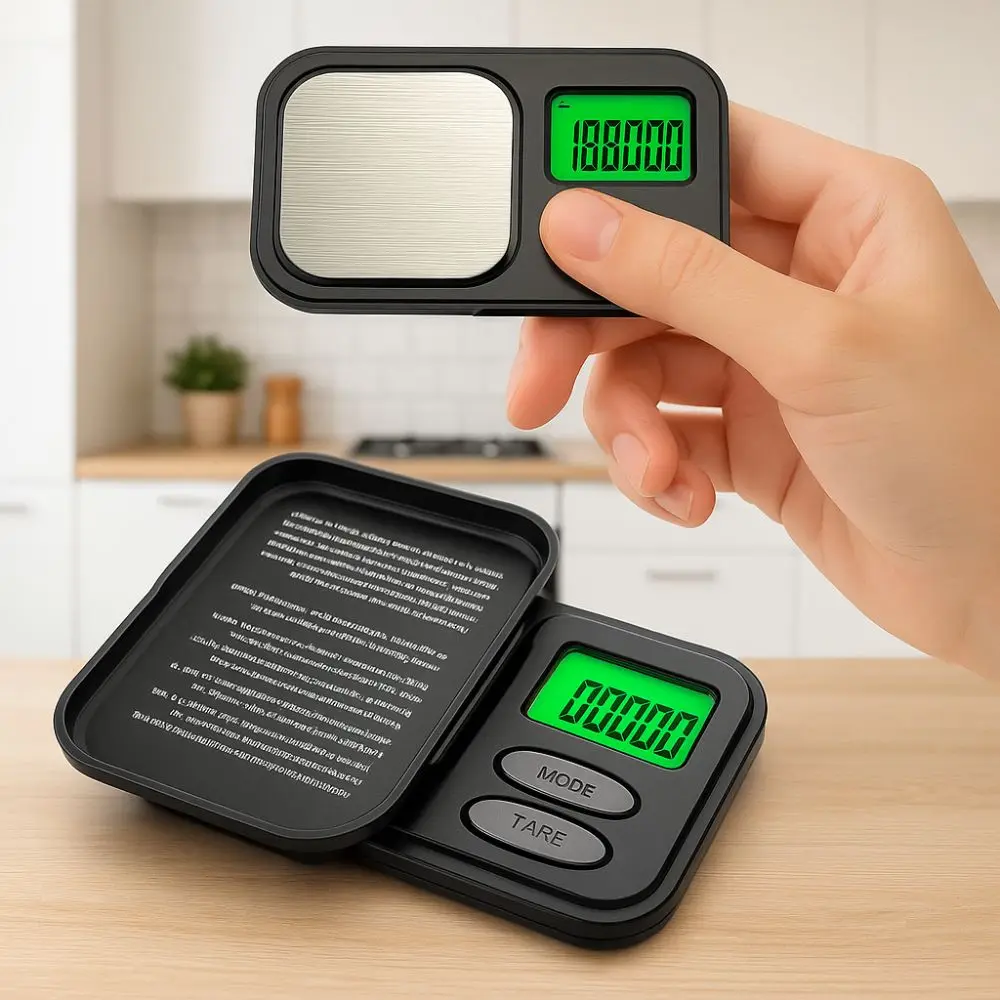 

Portable Weighing Tool Precision Pocket Scale Backlit LCD 0.01g Precision Mini Digital Scales Balance Electronic Scale Gold