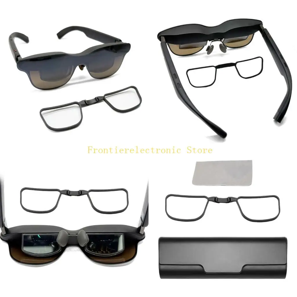 G8DB Clip-In Insert Holder for RayNeo AR Glasses with Storage Case Use