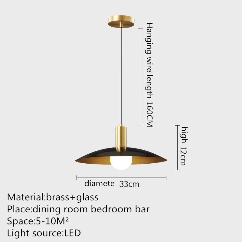 Imagem -06 - Outela Contemporânea Latão Pendurado Lâmpadas Led Lustre de Cobre Clássico Criativo Decoração para Casa Moderna Sala Estudo Jantar